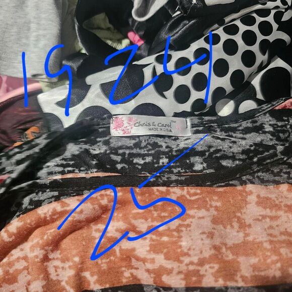 Vintage y2k grey peach red semi sheer ruched side top - Picture 4 of 4